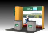 QD-134 Trade Show Pop Up Display
