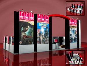 Prima Games Trade Show Exhibit