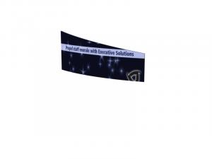TF-2005 (2D) Curved Tapered Rectangle Hanging Sign