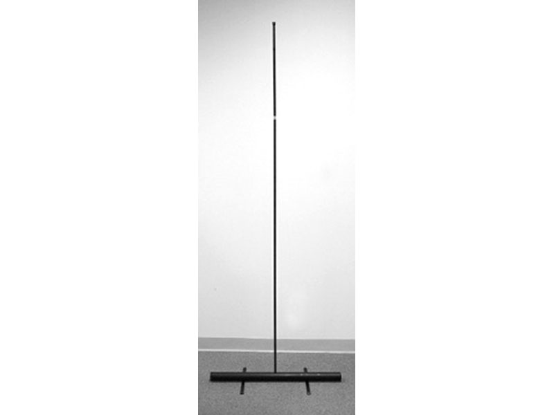 Courier Banner Stand - View of Hardware Only - (stand comes with graphic installed ) 