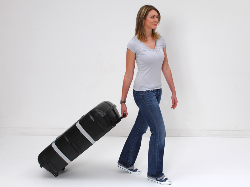 EXPRESS xpressions ROLLING CASE - The Entire Display Fits In This Case - Case Converts To A Counter