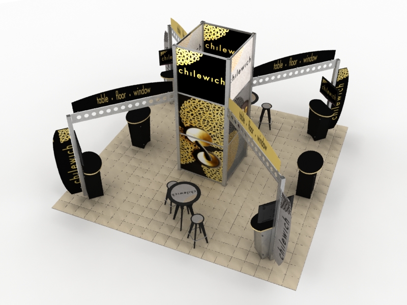 VK-5132 Trade Show Island Exhibit -- Image 4