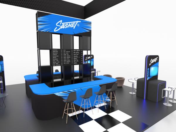 VK-5229 Reconfigurable Island Trade Show Exhibit --  Image 5