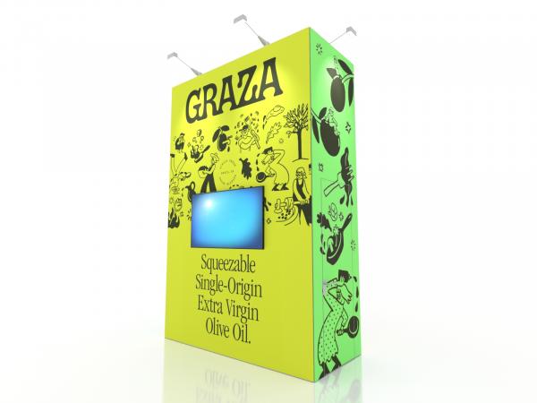 GK-1706 Gravitee Tower Exhibit with Optional Lights