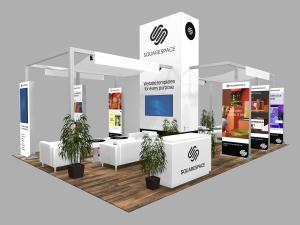 VK-5216 Island Trade Show Exhibit -- Image 1