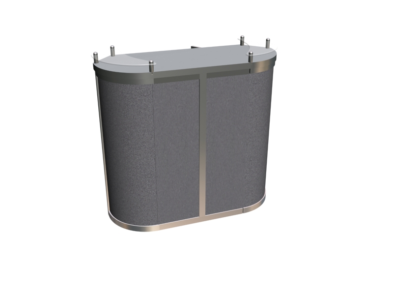  MOD-1139 Trade Show Counter -- Image 2