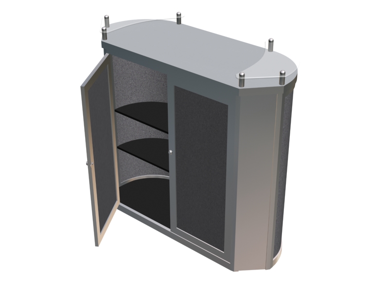  MOD-1139 Trade Show Counter -- Image 3