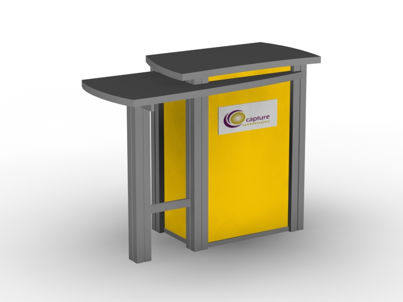 MOD-1168 Trade Show Pedestal -- Image 3