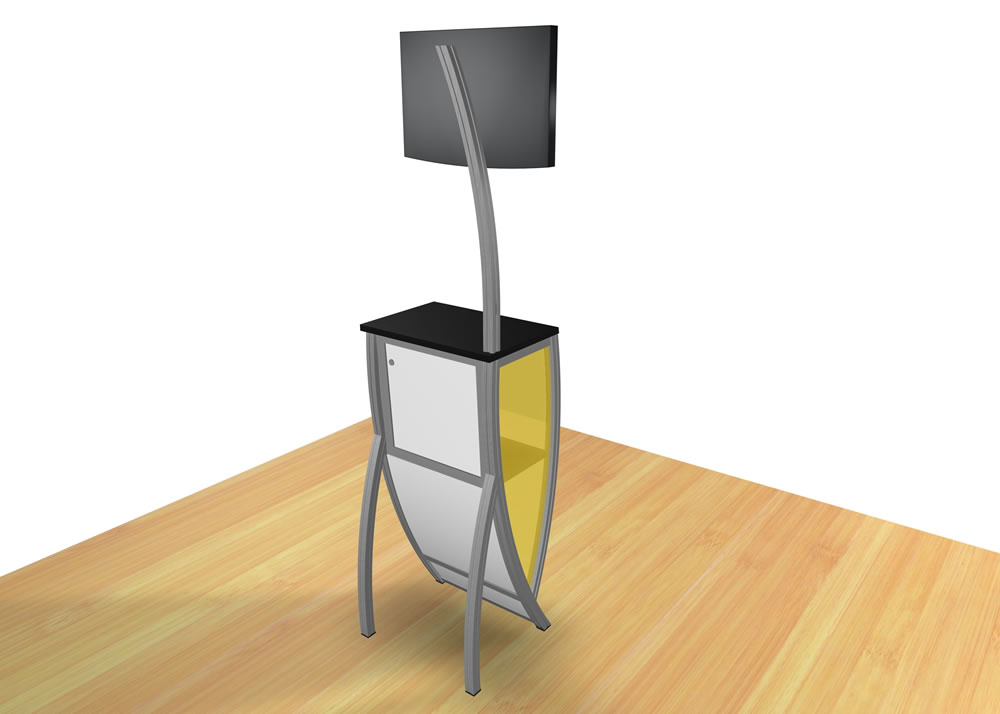 VK-1603 Trade Show Workstation or Kiosk -- Image 1
