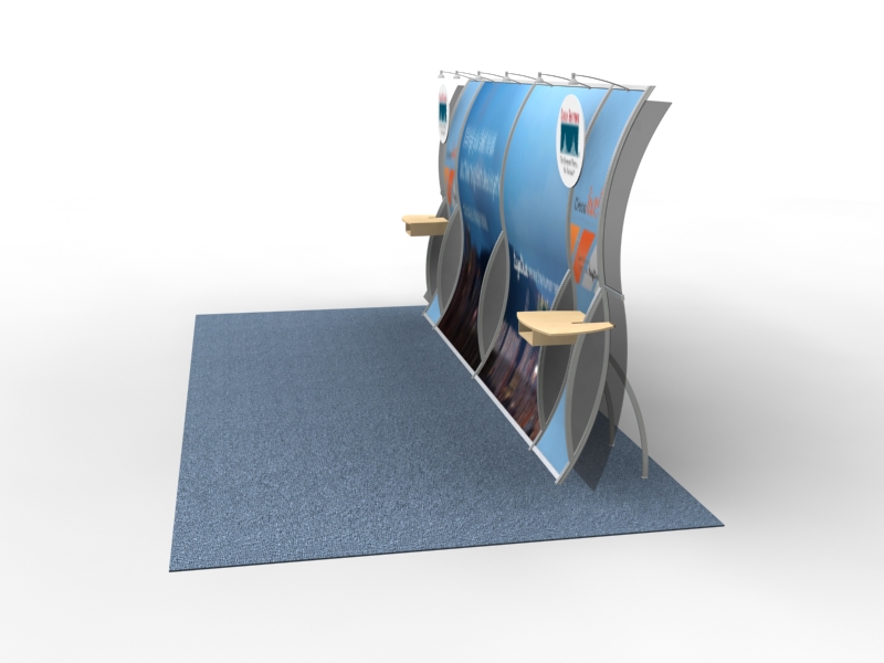 DM-0753 Portable Hybrid Tradeshow Exhibit -- Image 4