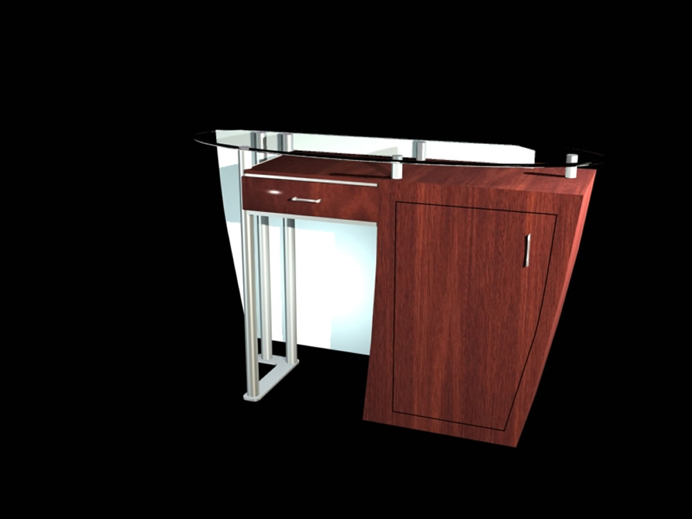 DM-0331 Counter with Storage