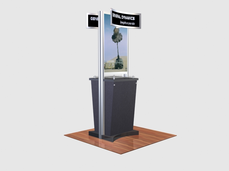 DM-0451 Trade Show Workstation/Kiosk -- Image 3