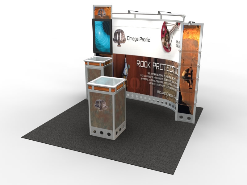 DM-0482 Trade Show Display -- Visionary Designs 10' x 10' 
