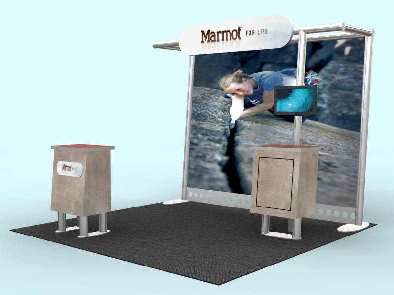 DM-0484 Trade Show Display -- Visionary Designs 10' x 10'