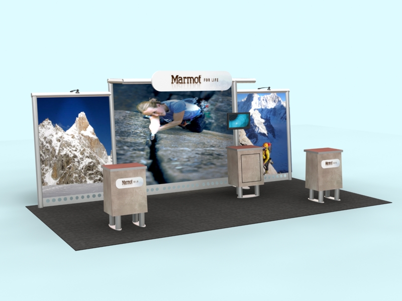 DM-0485 Trade Show Display -- Visionary Designs 10' x 20' -- Image 3