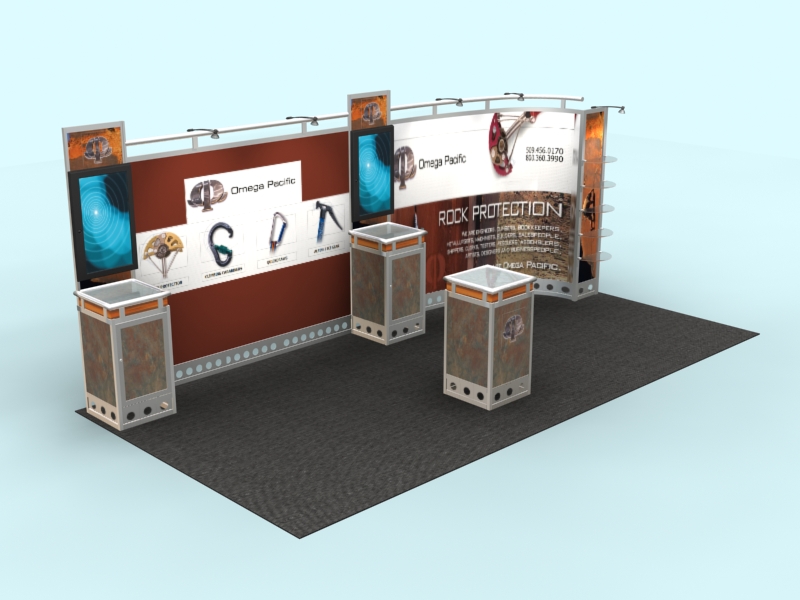 DM-0487 Trade Show Exhibit -- Visionary Designs 10' x 20' 