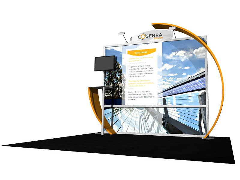 ECO-1009 Sustainable Tradeshow Display