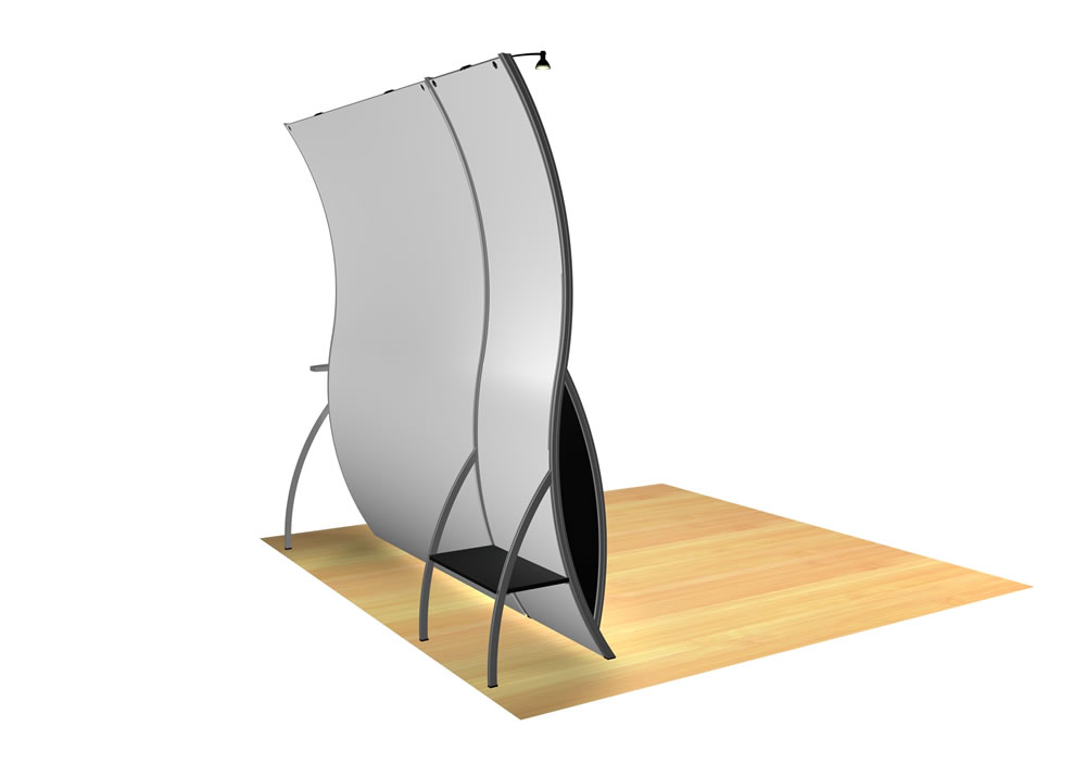 Perfect 10 VK-1501 Portable Hybrid Trade Show Display -- Image 4