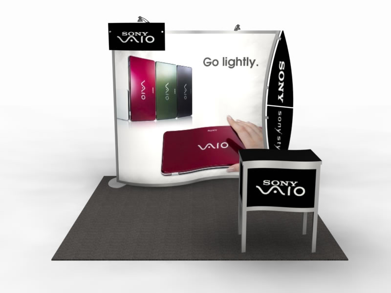 VK-1077 Portable Trade Show Display -- Image 2