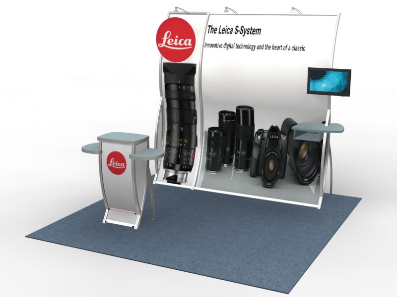 VK-1516 Perfect 10 Portable Hybrid Trade Show Display -- Image 1
