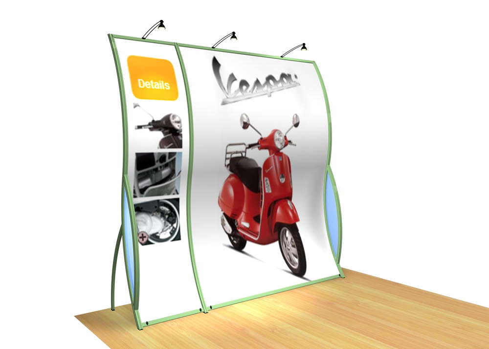 Green Powder Coated Frame