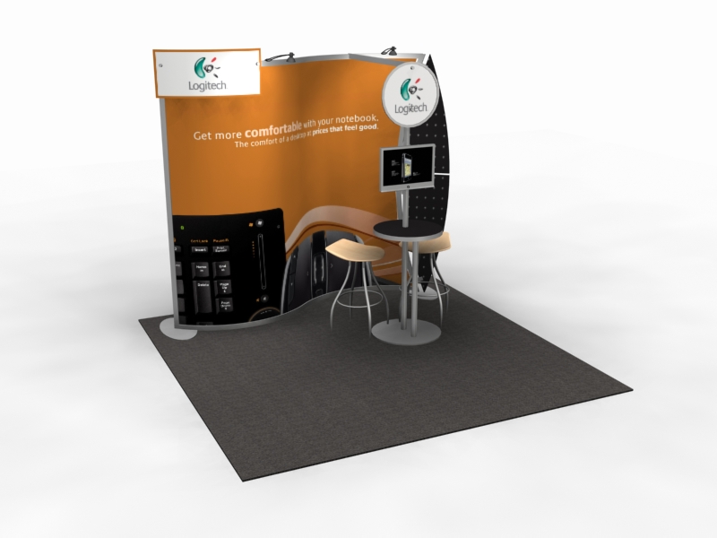 VK-1078 Magellan MOR Portable Trade Show Display -- Image 1  