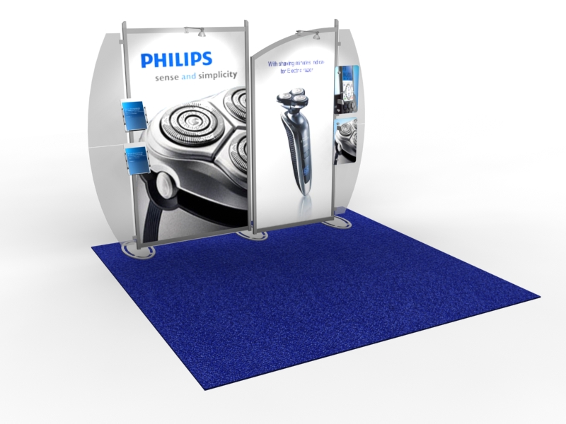 VK-1235 Portable Hybrid Trade Show Exhibit -- Image 1