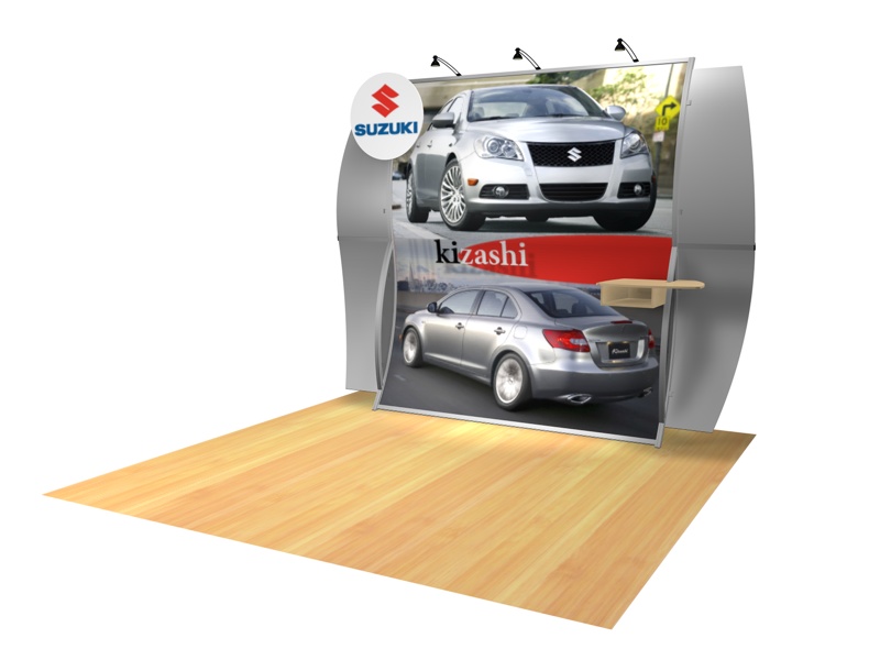 Perfect 10 VK-1511 Portable Hybrid Trade Show Display -- Image 3