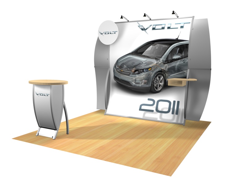Perfect 10 VK-1512 Portable Hybrid Trade Show Display -- Image 3