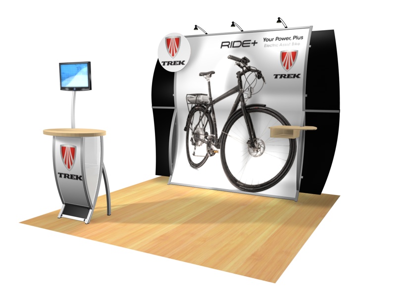 Perfect 10 VK-1513 Portable Hybrid Trade Show Display -- Image 3