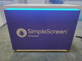 GK-2028 Gravitee Modular Inline Exhibit with SEG Tension Fabric Graphics -- View 3