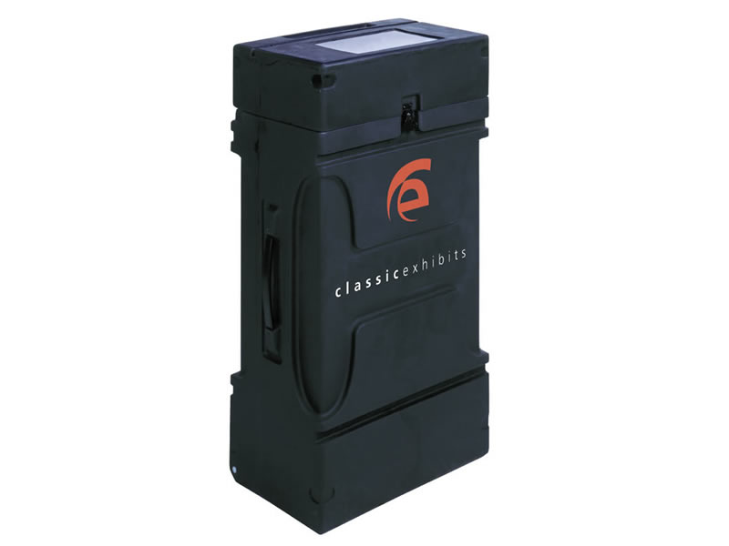 Portable Roto-molded Case with Wheels (20" W x 13" D x 40" H) 