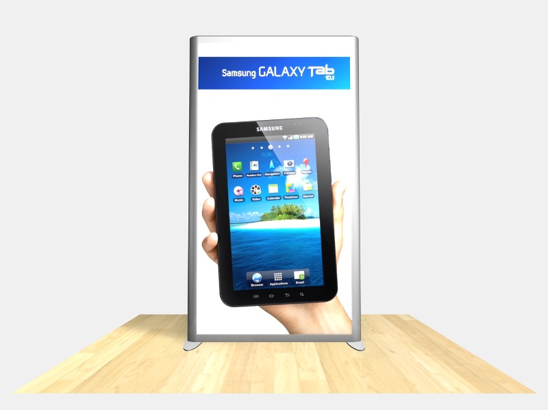 RE-1234  /   MOD-1250 Double-Sided Backlit Kiosk- Image 2
