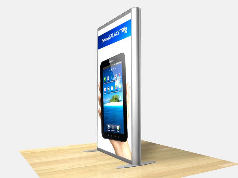 RE-1234  /   MOD-1250 Double-Sided Backlit Kiosk - Image 3