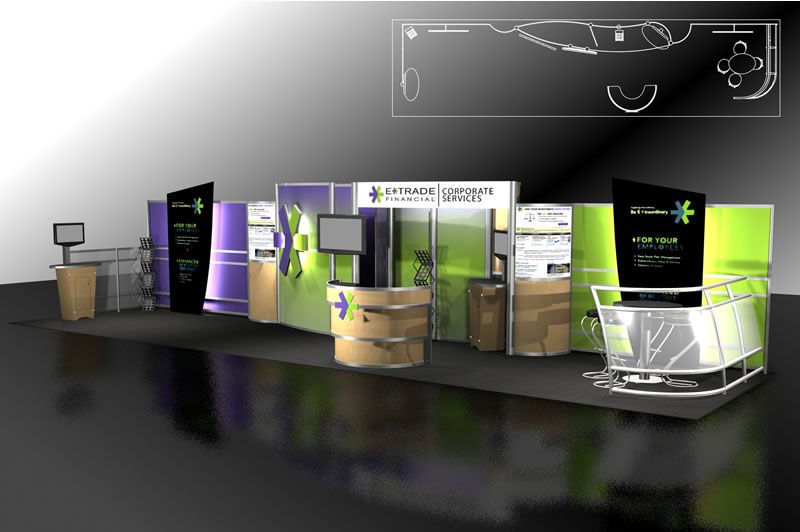 RE-1206 Rental Display / Counter / Workstation -- Image 4
