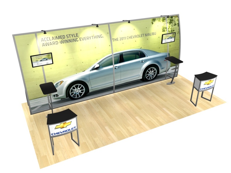 RE-2011 Rental Exhibit / 10 x 20 Inline Trade Show Display  Image 3