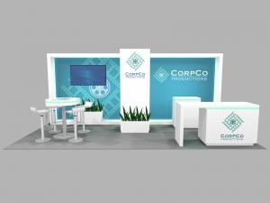 RE-2164 Custome SuperNova Lightbox with Fabric Graphic -- View 1