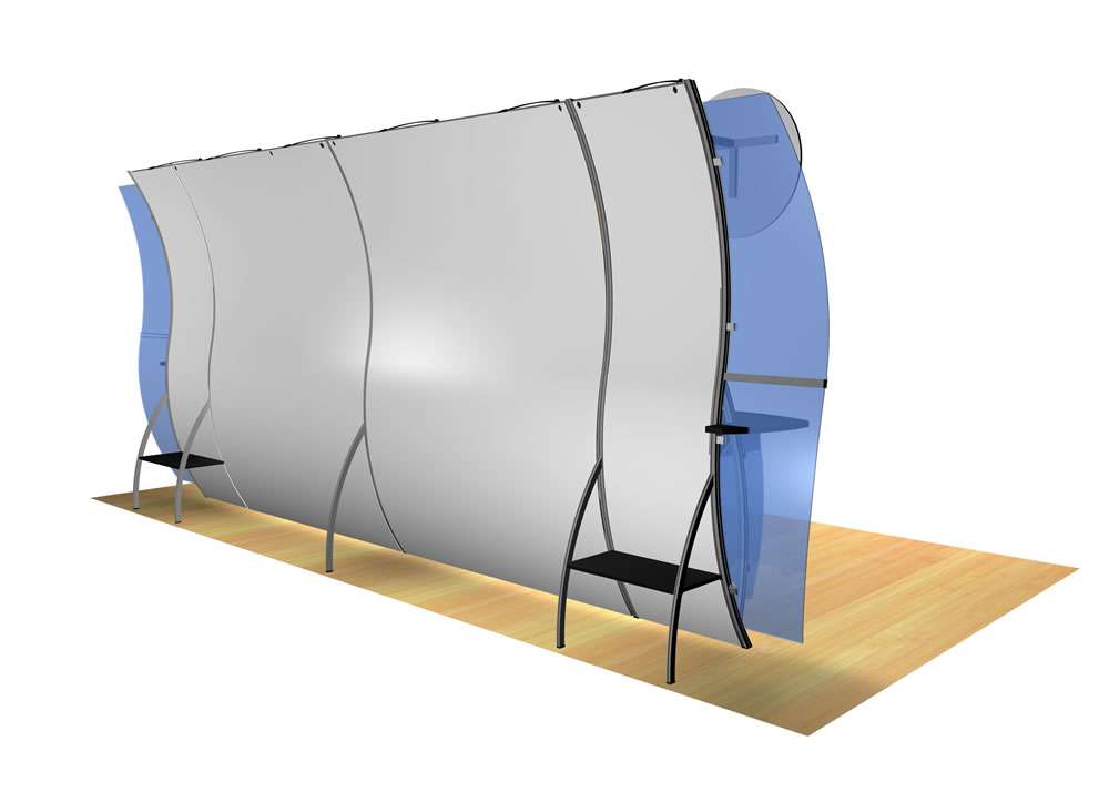 VK-1800 Portable Hybrid Trade Show Exhibit