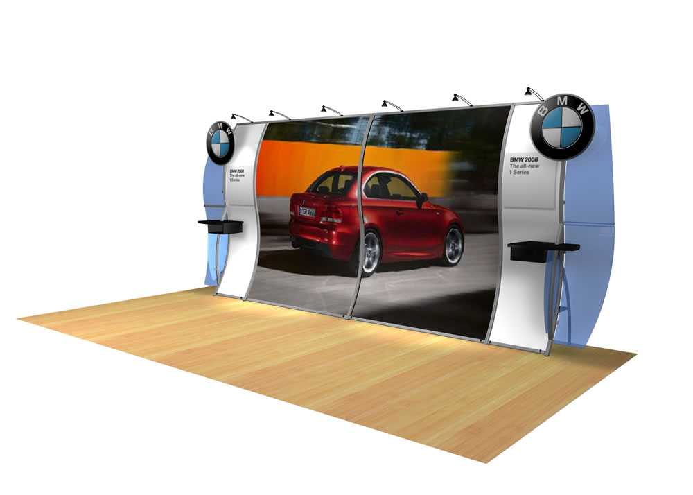 VK-1800 Portable Hybrid Trade Show Exhibit