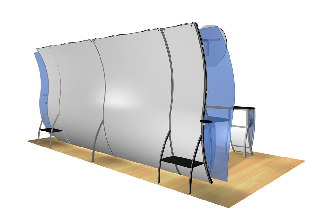 VK-1801 Portable Hybrid Trade Show Exhibit