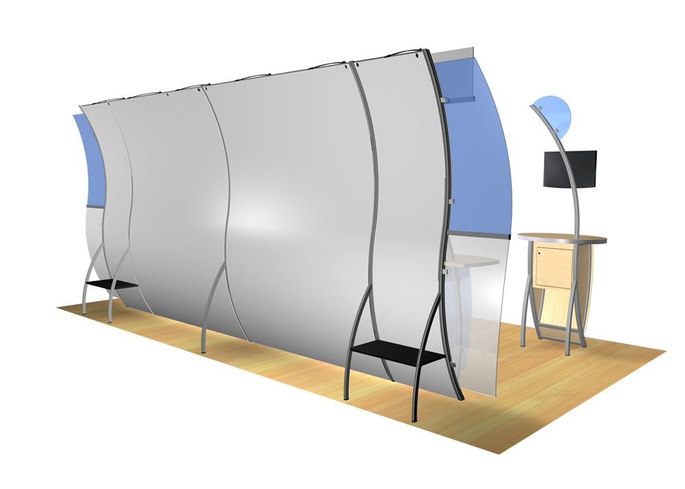 VK-1802 Portable Hybrid Trade Show Exhibit
