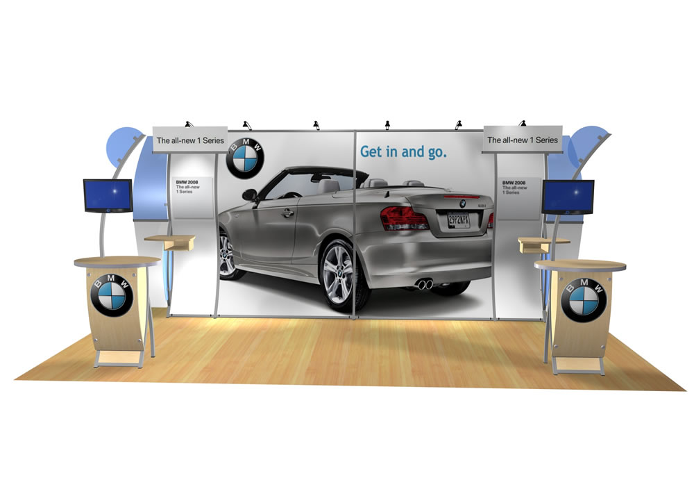VK-1802 Portable Hybrid Trade Show Exhibit