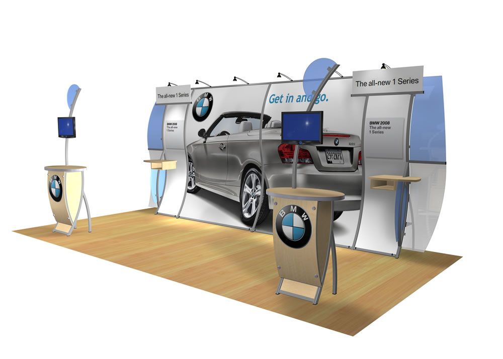 VK-1802 Portable Hybrid Trade Show Exhibit