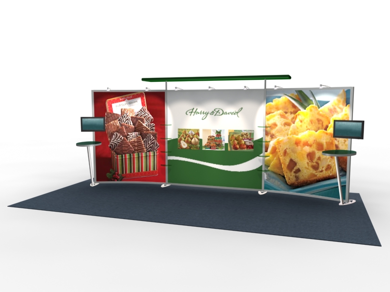 VK-2304 Trade Show Exhibit with Silicon Edge Graphics (SEG) -- Image 1