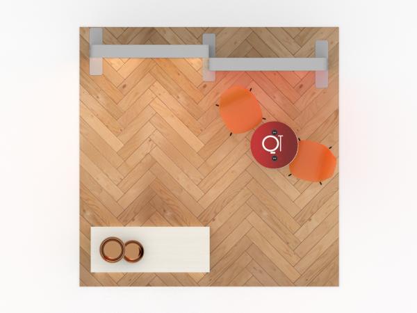 VK-1139 Trade Show Inline Exhibit -- Plan View